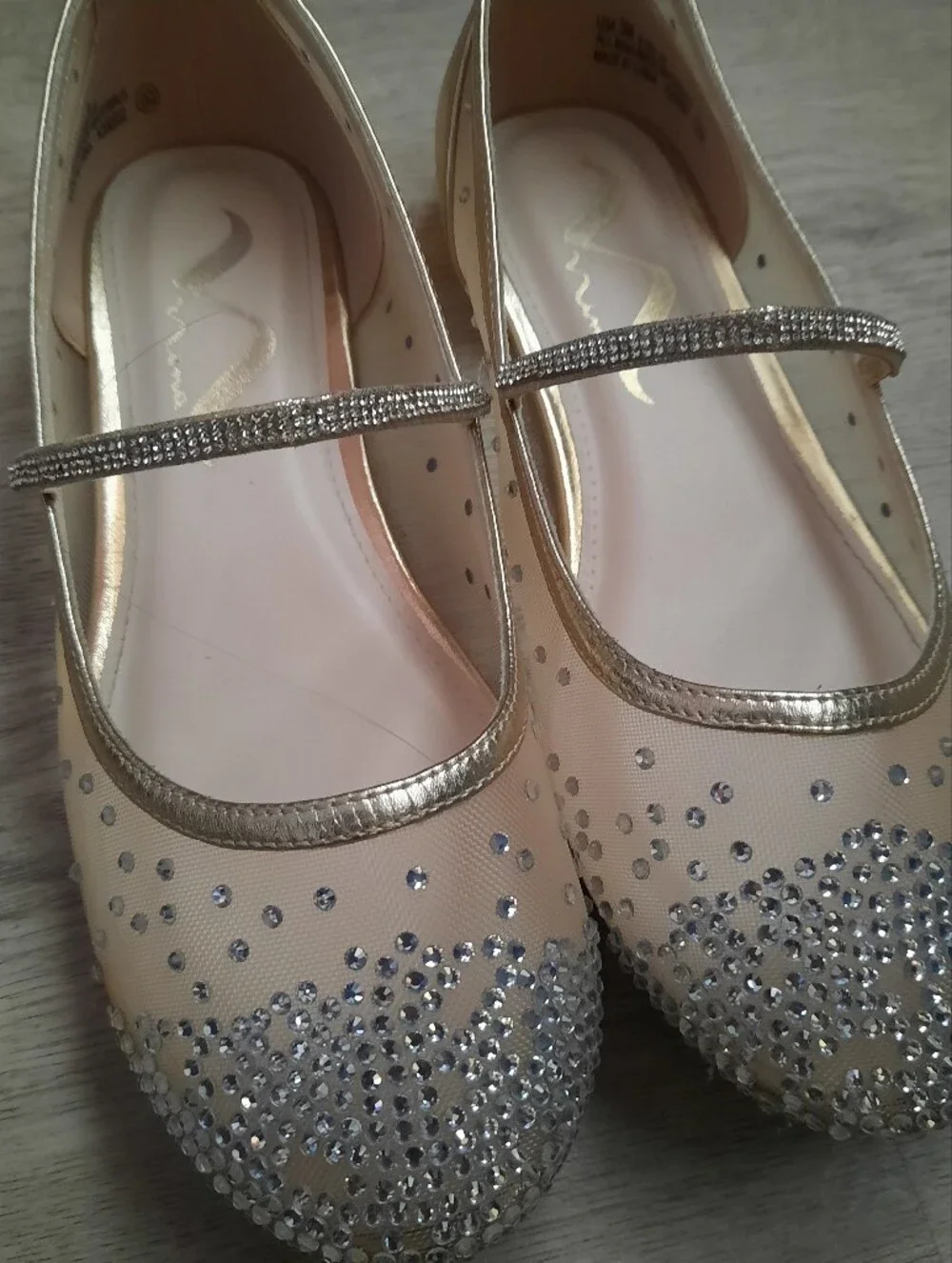 Girls Embellished Mary Jane Shoes